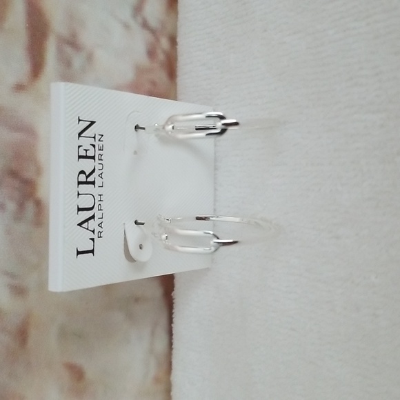 New Ralph Lauren Hoop Earrings - Picture 5 of 9